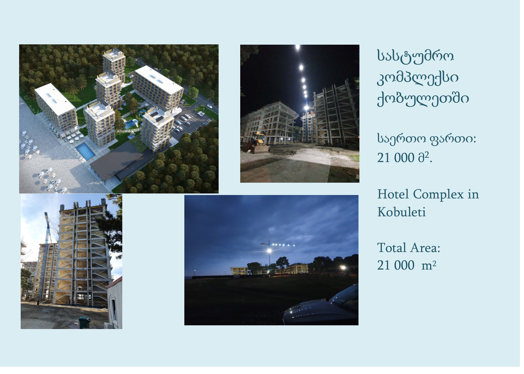 Hotel Complex in Kobuleti